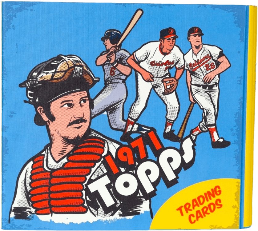 1971 Topps Baseball Binder Throwback Binders 1971 Topps Baseball Binder Throwback Binders