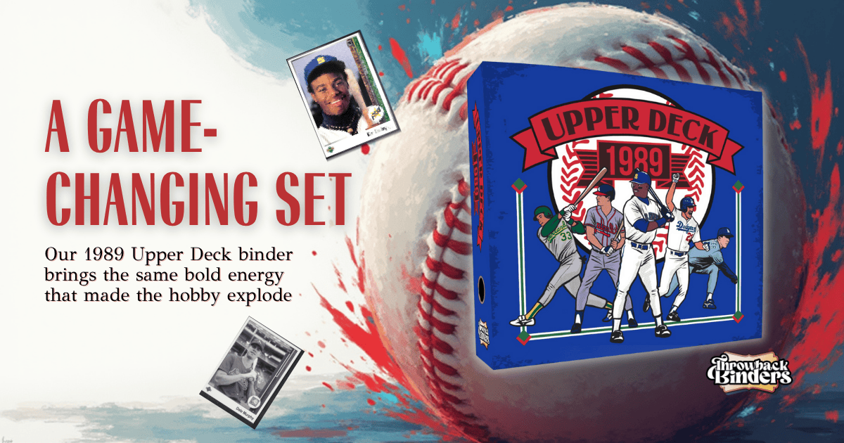 1989 Upper Deck Binder: When the Hobby Took the Leap