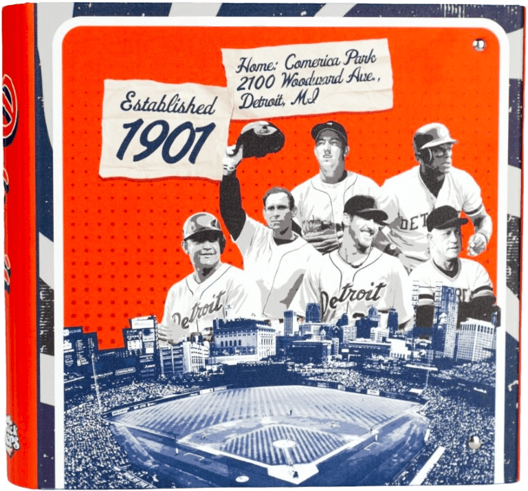 Detroit Tigers Binder
