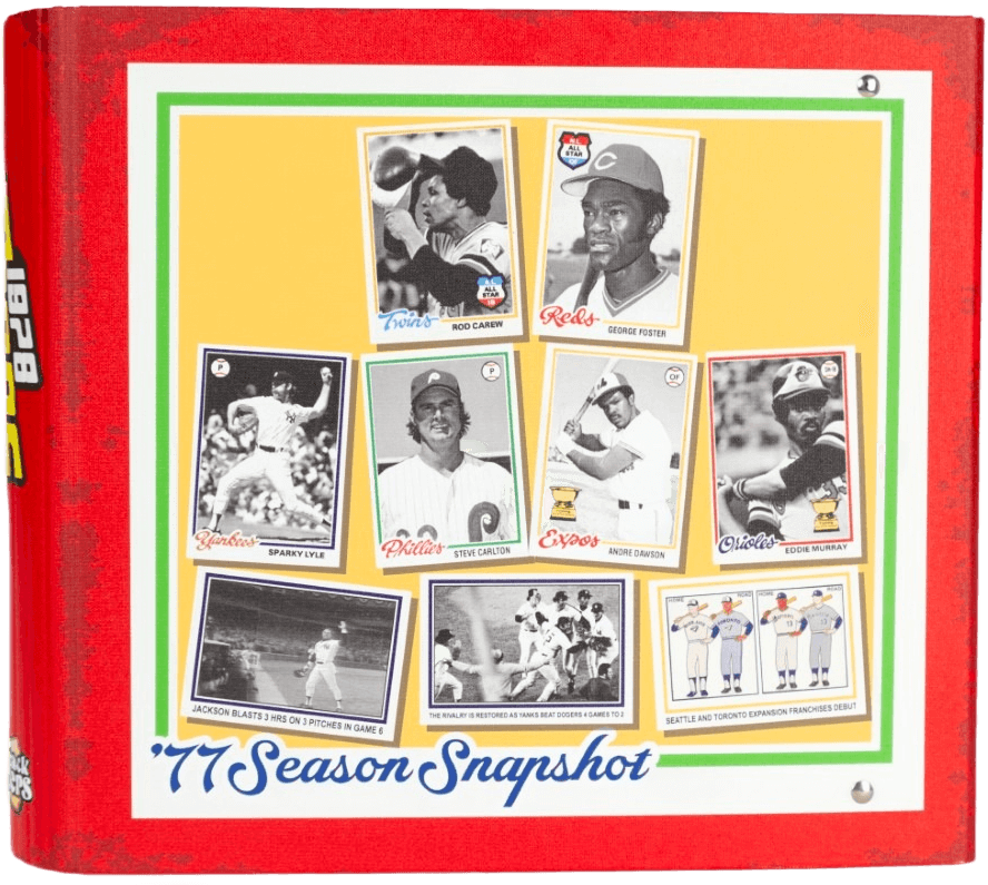 1978 Topps Baseball Binder