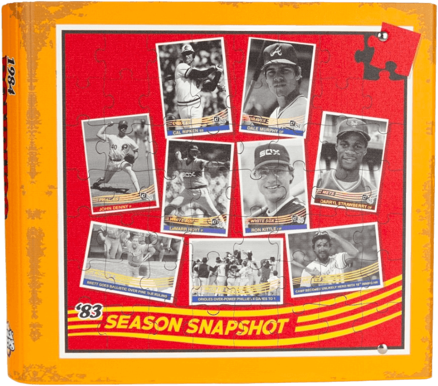 1984 Donruss Baseball Binder