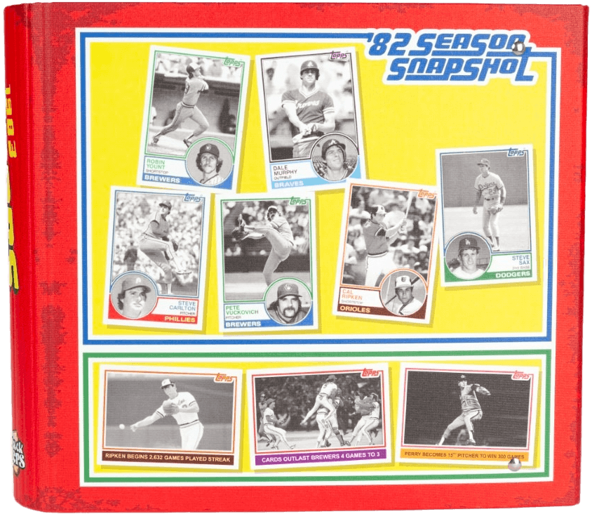 1983 Topps Baseball Binder