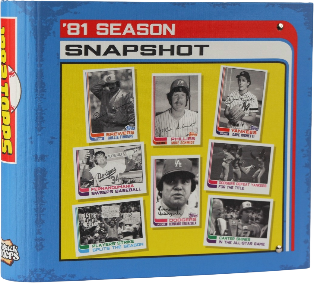 1982 Topps Baseball Binder