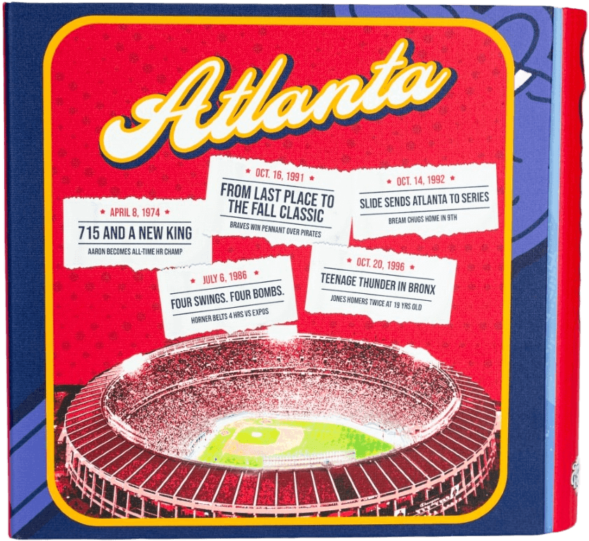 Atlanta Braves Team Binder