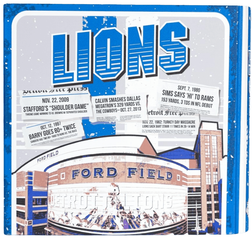 Detroit Lions Team Binder