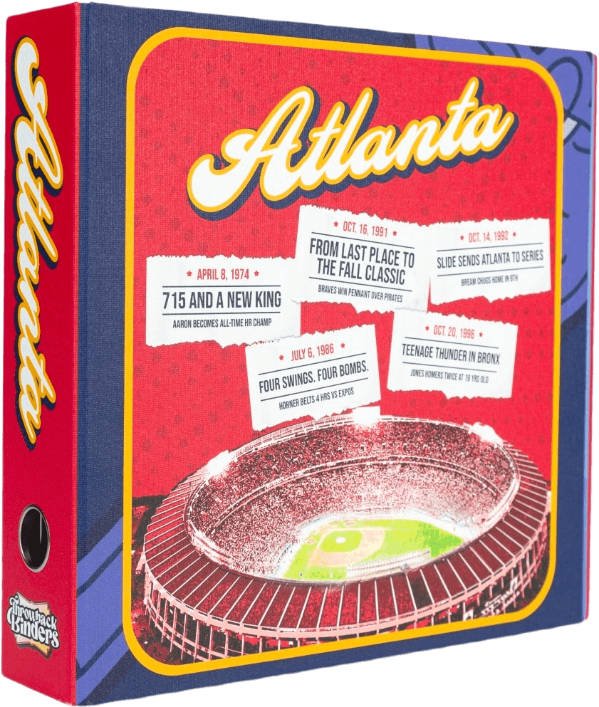 Atlanta Braves Team Binder