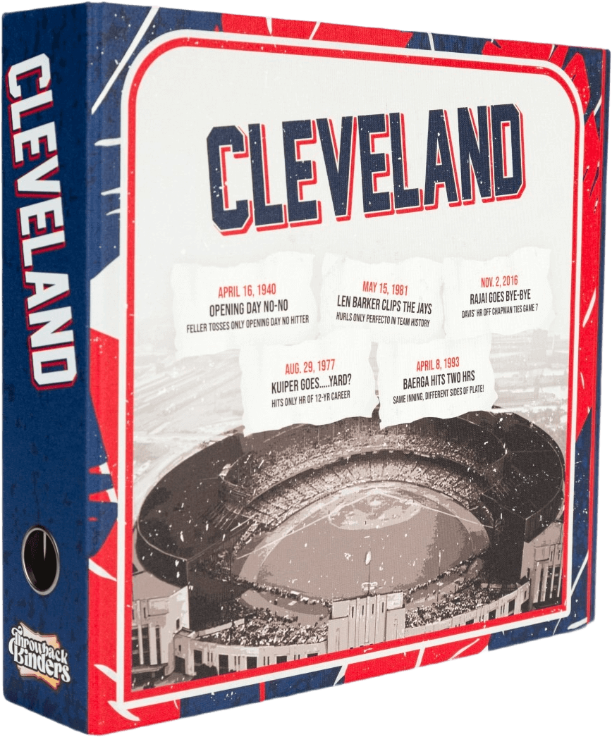 Cleveland Indians Team Binder