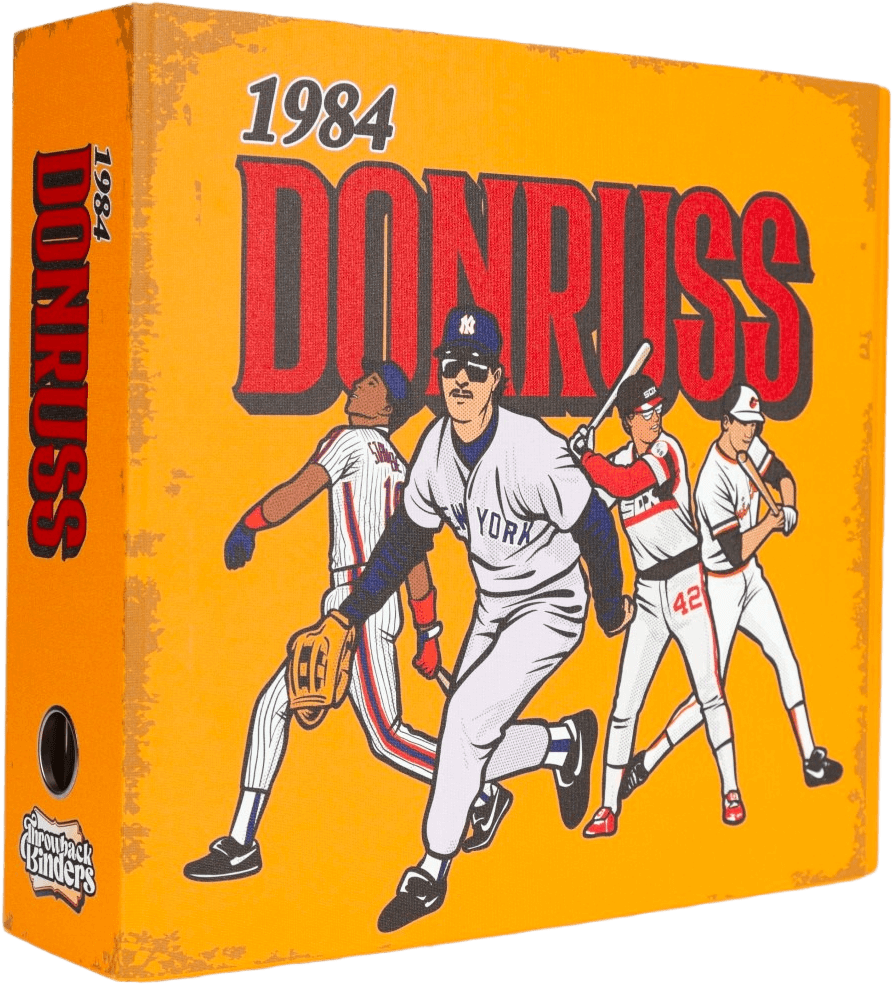 1984 Donruss Baseball Binder