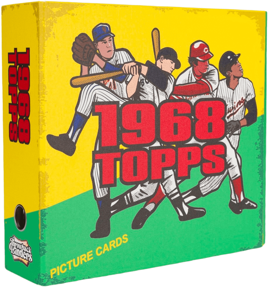 1968 Topps Baseball Binder – Throwback Binders 1968 Topps Baseball Binder – Throwback Binders
