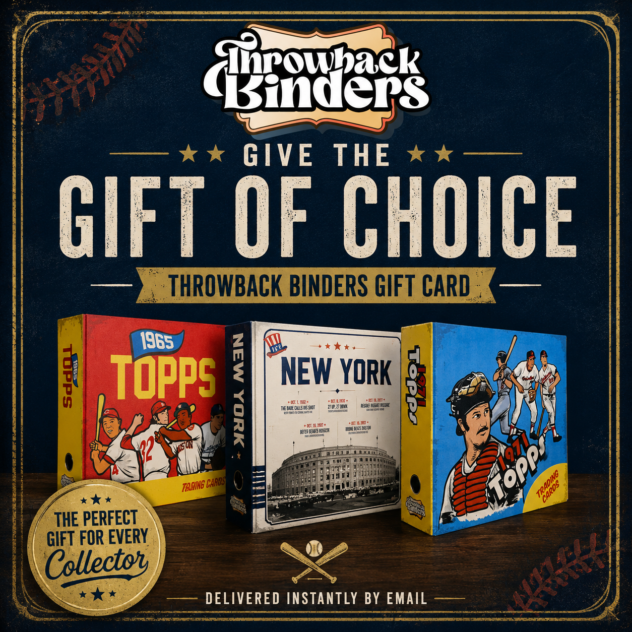 Throwback Binders Gift Card